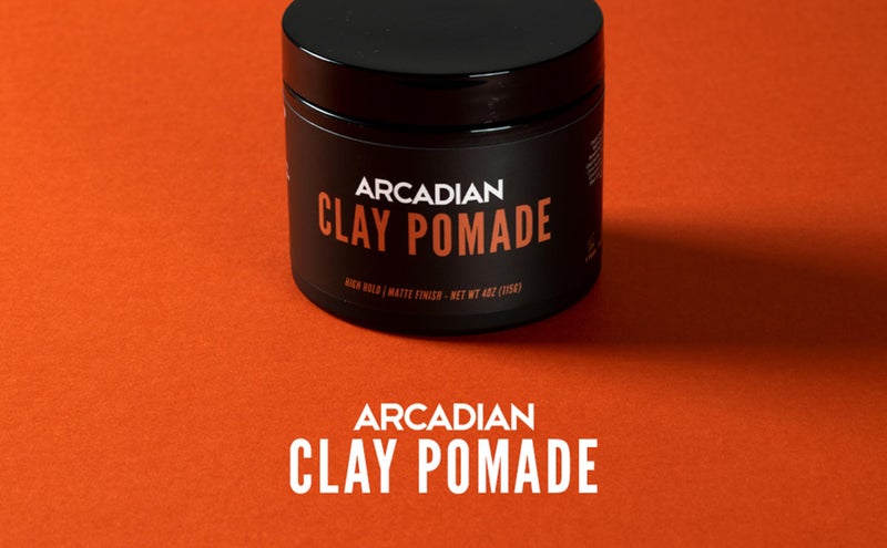 Arcadian Grooming Clay Pomade for Men â€“ Vegan Matte Finish, Strong High Hold, 4oz - Image 2
